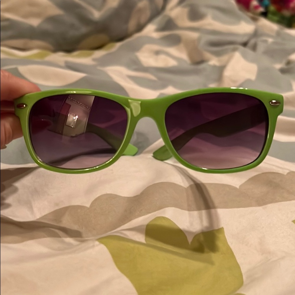 Green womens sunglasses